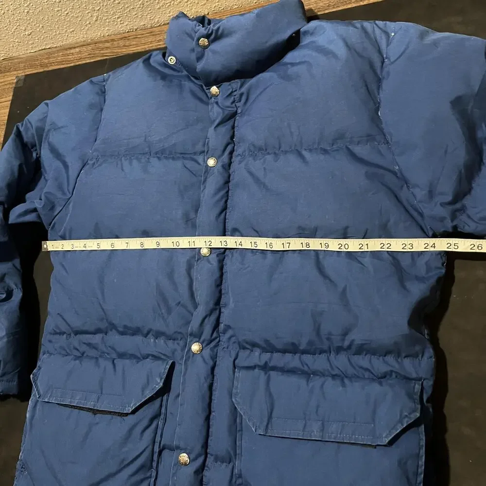 Vintage The North Face Jacket Brown Label Men Nuptse Down Puffer USA Polar 1970s